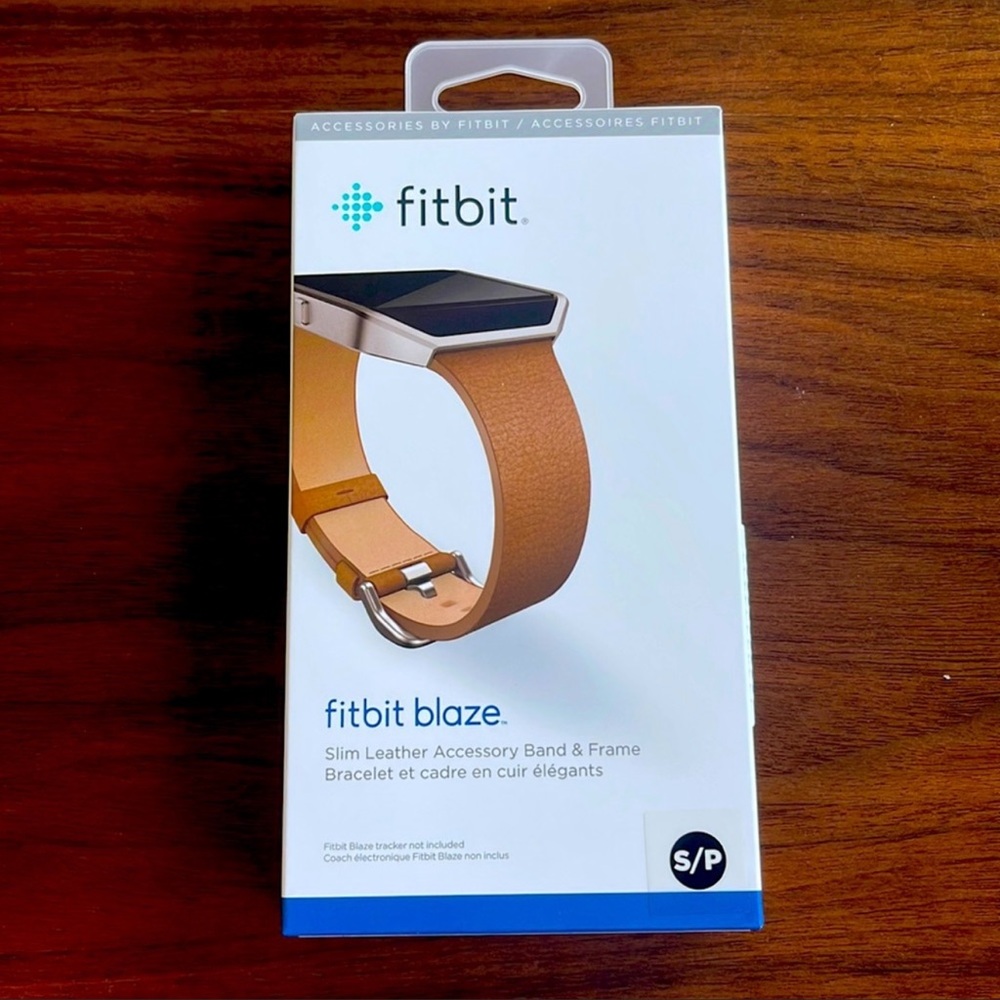 Fitbit blaze leather band and frame
